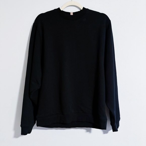 Lunya - Black Good In Bed Crewneck Sweater - Picture 1 of 4